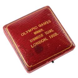 Lot #7015  London 1908 Olympics Gold Winner's Medal - Image 4