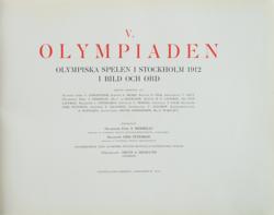 Lot #7019  Stockholm 1912 Olympics Illustrated Report - Image 2