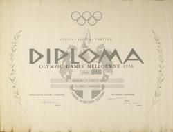 Lot #7061  Melbourne 1956 Summer Olympics Winner's