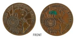 Lot #7064  Chicago 1959 Pan American Games Winner's and Participation Medals - Image 1