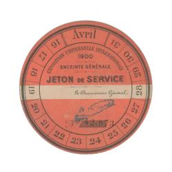 Lot #7007  Paris 1900 Olympics Passes - Image 2