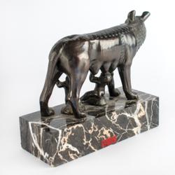 Lot #7111  Italy IOC Romulus and Remus Sculpture - Image 2