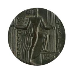 Lot #7046  Berlin 1936 Summer Olympics Participation Medal - Image 1