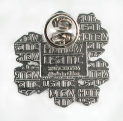 Lot #7185  Sochi 2014 Winter Olympics Space Flown Snowflake Pin - Image 2