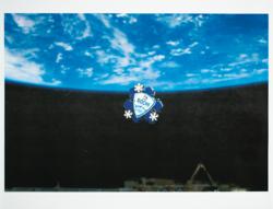 Lot #7185  Sochi 2014 Winter Olympics Space Flown Snowflake Pin - Image 3