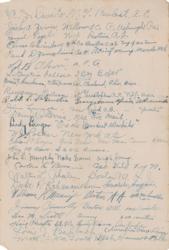 Lot #7026 Tug Wilson's Antwerp 1920 Olympics American Team 'Farewell Gathering' Multi-signed Program - Image 4