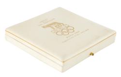Lot #7070 Tug Wilson's Rome 1960 Summer Olympics Gold Olympiade Medal - Image 11