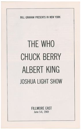 Lot #342 Fillmore East Programs - Image 1