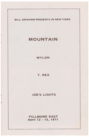 Lot #342 Fillmore East Programs - Image 3