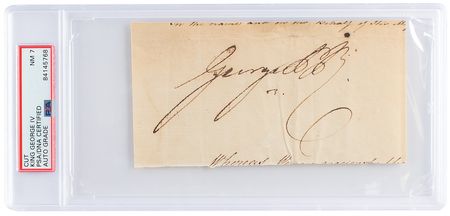 Lot #286  King George IV - Image 1