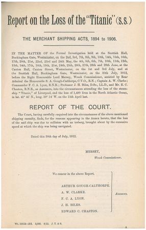 Lot #132 Titanic Book - Image 2