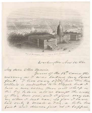 Lot #39 James T. Ames Handwritten Letter Signed - Image 1