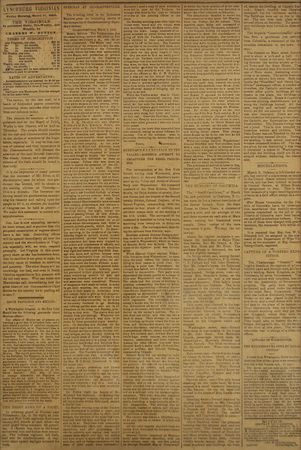 Lot #164 Civil War: Confederate Lynchburg Virginian Newspaper Newspaper - Image 1
