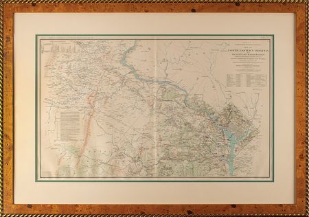Lot #166 Civil War: Virginia and Washington, D.C. Map - Image 2