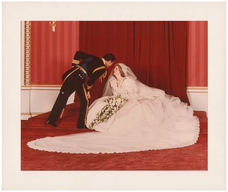 Lot #113 Princess Diana and Prince Charles Photograph - Image 1