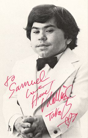 Lot #479 Herve Villechaize Signed Photographs - Image 1