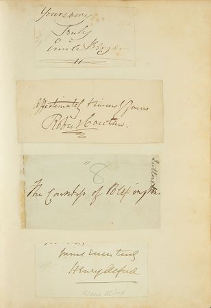 Lot #53 British Nobility Signatures - Image 5