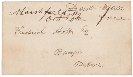 Lot #139 Daniel Webster Handwritten Letter Signed - Image 4
