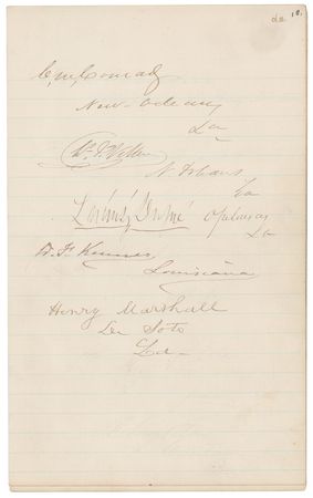 Lot #59 Confederate Congressmen Signatures - Image 2