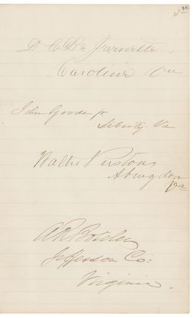 Lot #59 Confederate Congressmen Signatures - Image 5