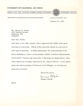 Lot #38 Hannes Alfven - Image 1