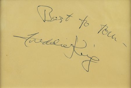 Lot #313 Freddie King Signature - Image 2
