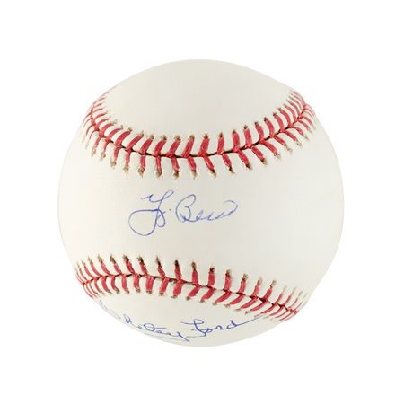 Lot #489 Yogi Berra and Whitey Ford Baseball - Image 1