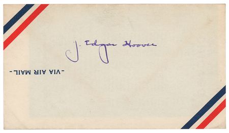 Lot #81 J. Edgar Hoover Group Lot - Image 1