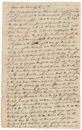 Lot #129 Roger B. Taney Signed Document - Image 1