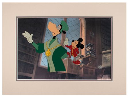 Lot #612 Mickey Mouse and Horace Horsecollar production cels from The Prince and the Pauper Production Cels - Image 2