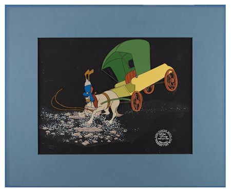 Lot #608 Donald Duck and horse production cels from Mickey's Christmas Carol Production Cels - Image 2