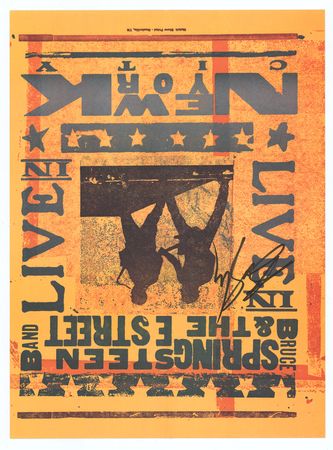 Lot #385 Bruce Springsteen Poster - Image 1