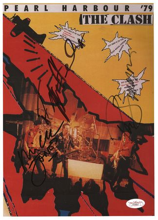 Lot #404 The Clash Signed Photographs - Image 2