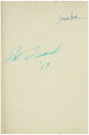 Lot #257 Pat Frank Book - Image 2