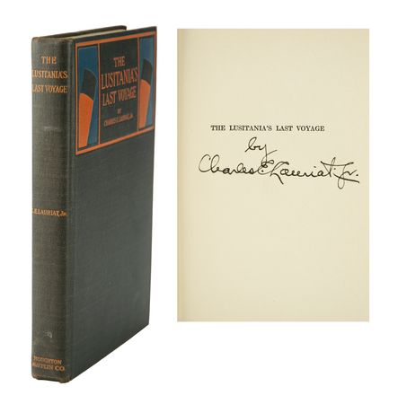 Lot #94 Lusitania: Lauriat, Charles E. Book - Image 1