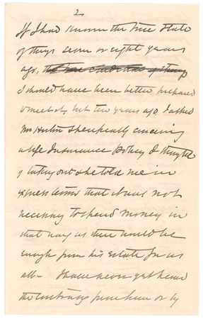 Lot #182 John Pope Handwritten Letter Signed - Image 4