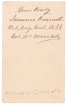 Lot #146 Sumner Carruth Signed Photograph - Image 2