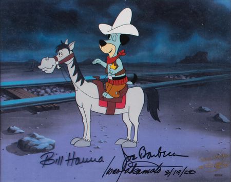 Lot #626 Bill Hanna and Joe Barbera Production Cel - Image 1