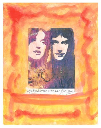 Lot #356 The Kinks: Davies, Dave and Ray Print and CD - Image 2