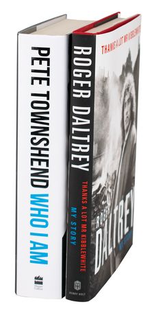 Lot #394 The Who: Daltrey and Townshend Books - Image 1