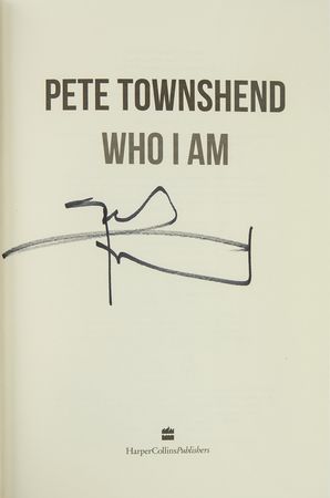 Lot #394 The Who: Daltrey and Townshend Books - Image 2