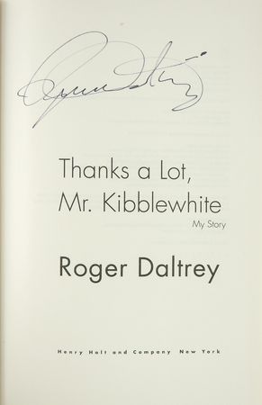 Lot #394 The Who: Daltrey and Townshend Books - Image 3