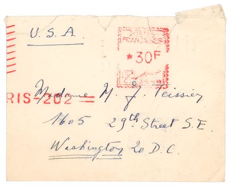 Lot #63 Charles de Gaulle Signed Note - Image 2