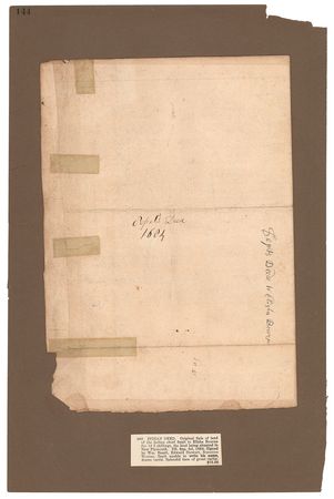 Lot #9 Native American: Cape Cod: Rare Indian land deed from 1684?colonists buy property on Cape Cod - Image 3