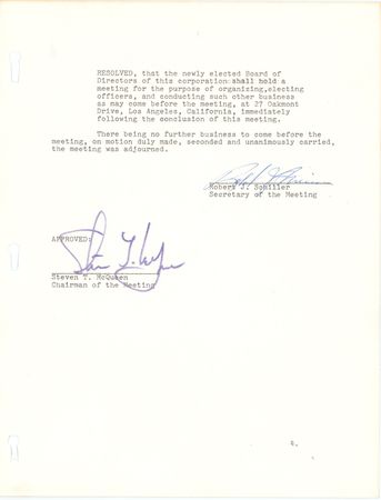 Lot #420 Steve McQueen Signed Document - Image 4