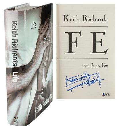 Lot #375 Rolling Stones: Richards, Keith Book - Image 1
