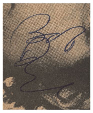 Lot #285 Bob Dylan Signed Photograph - Image 2