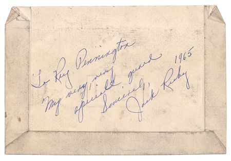 Lot #119 Jack Ruby Drawing - Image 1