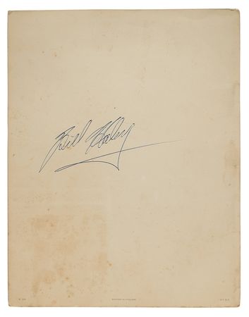 Lot #350 Bill Haley Menu - Image 2