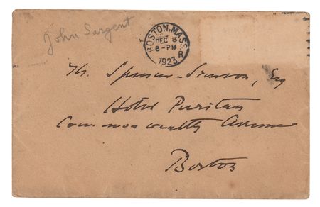 Lot #237 John Singer Sargent: 